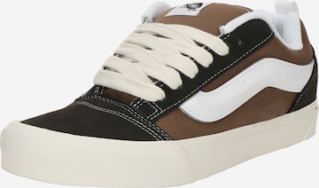 VANS Низкие кроссовки 'Knu Skool' в Коричневый: спереди