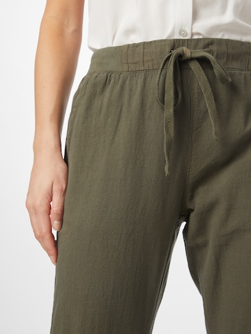 Kaffe Tapered Broek 'Naya' in Groen