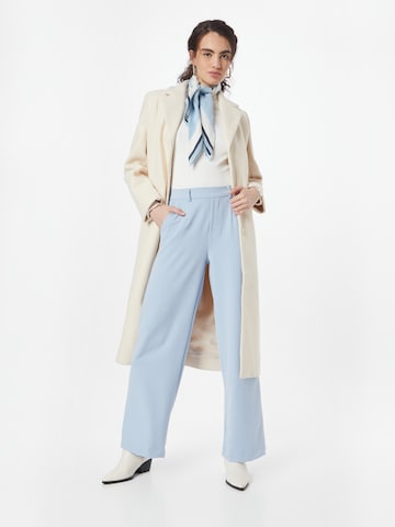 OBJECT Wide leg Pants 'Lisa' in Blue