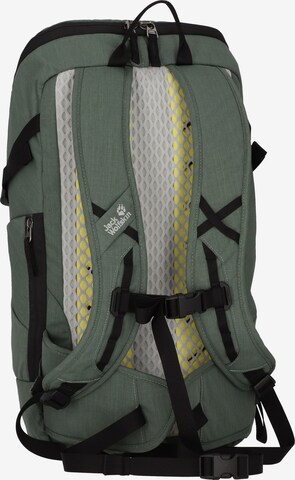 JACK WOLFSKIN Sports Backpack 'Terraventure' in Green