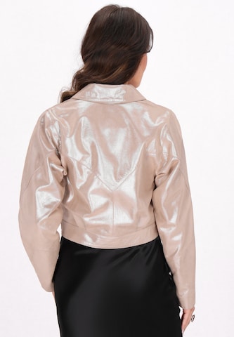 Veste mi-saison faina en rose