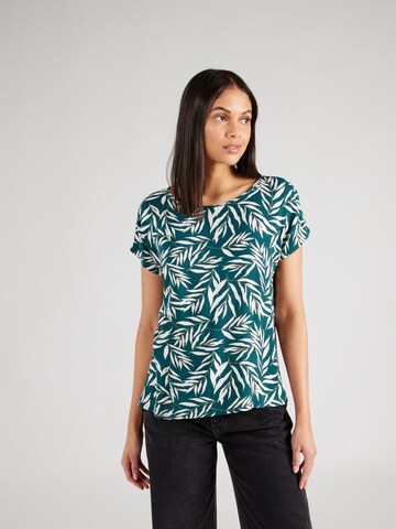 Sublevel Blouse in Groen: voorkant