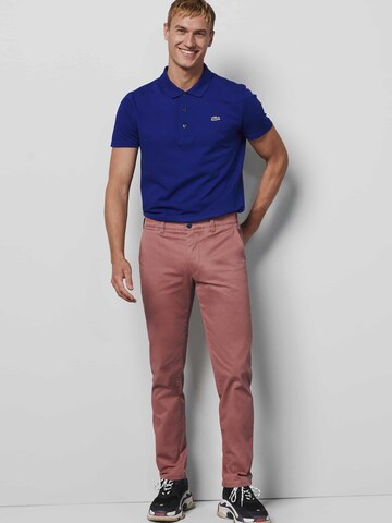 Regular Pantalon chino MEYER en rouge