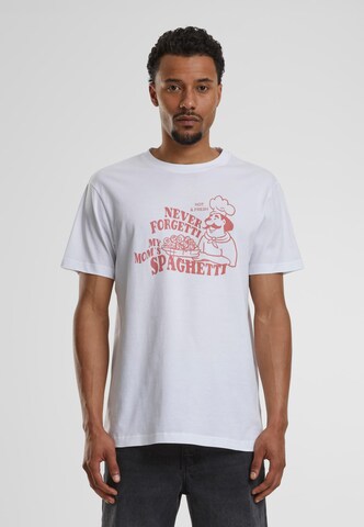 MT Men Shirt 'Spaghetti' in White: front