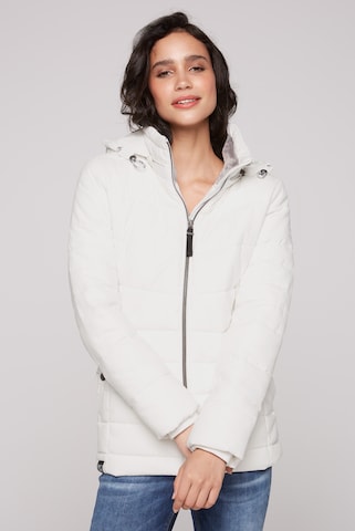 Soccx Winter Jacket in White: front