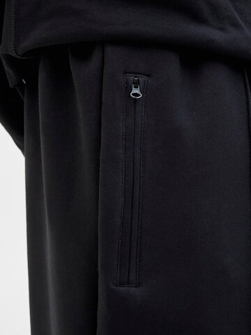 JACK & JONES Bő szár Nadrág 'JPSTBILL FLETCHER' - fekete