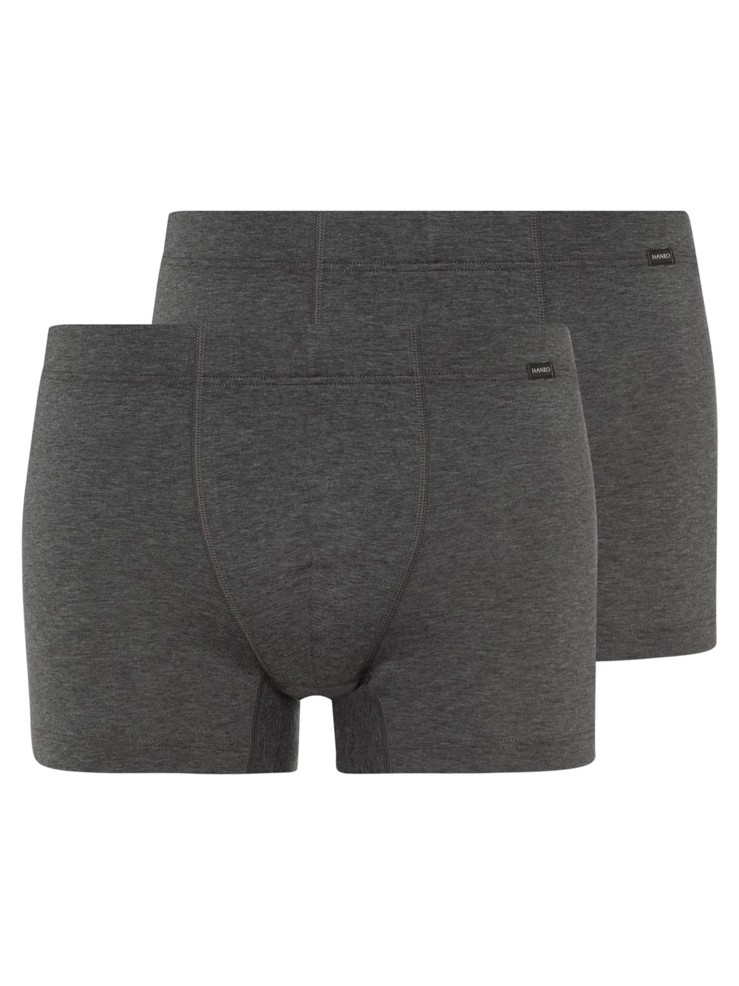 Hanro Boxer shorts 'Cotton Essentials' in Grey: front