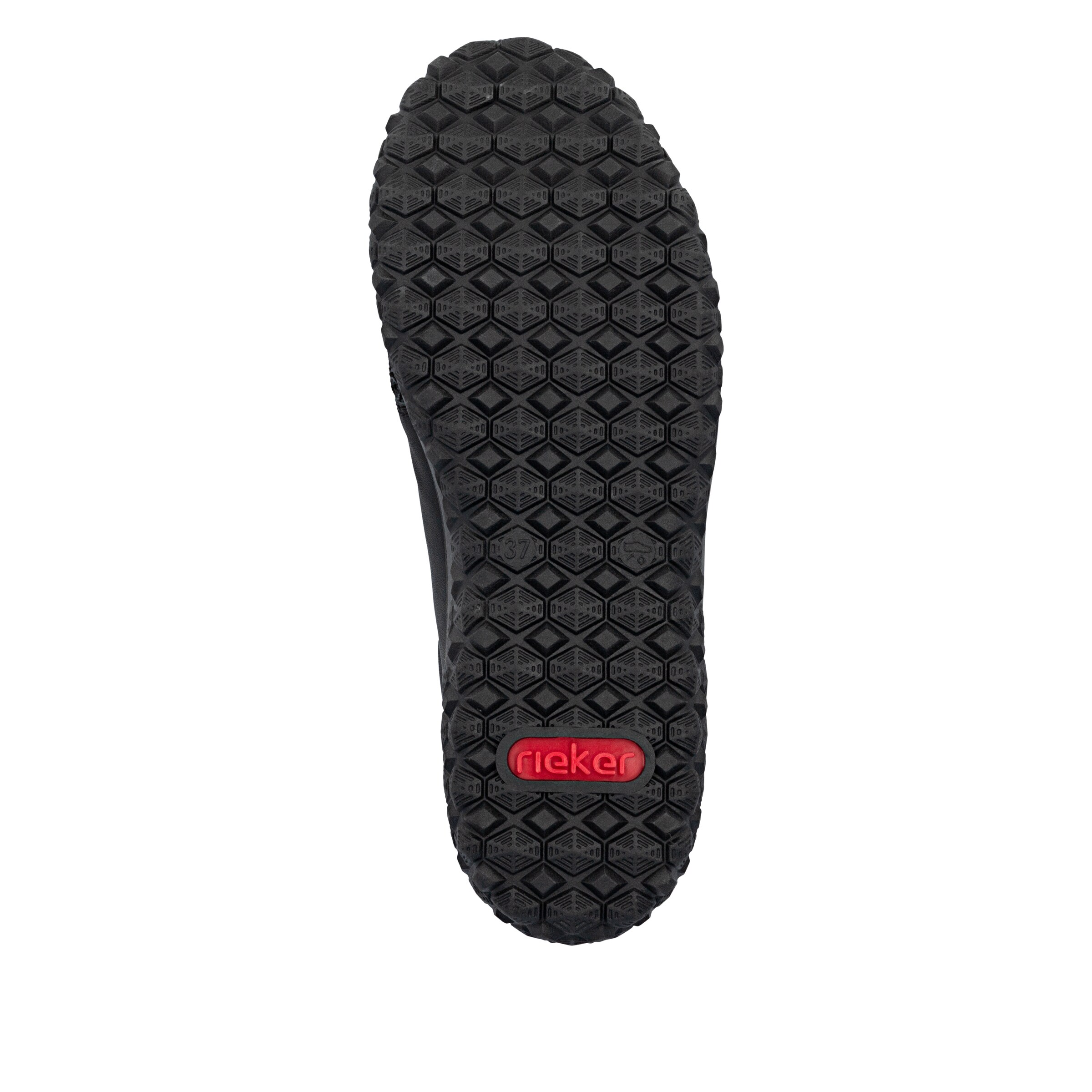 Rieker Schnürstiefelette in Schwarz