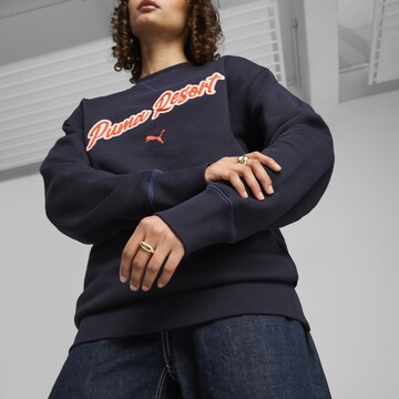 PUMA Sweatshirt 'Premium Ess' in Blauw