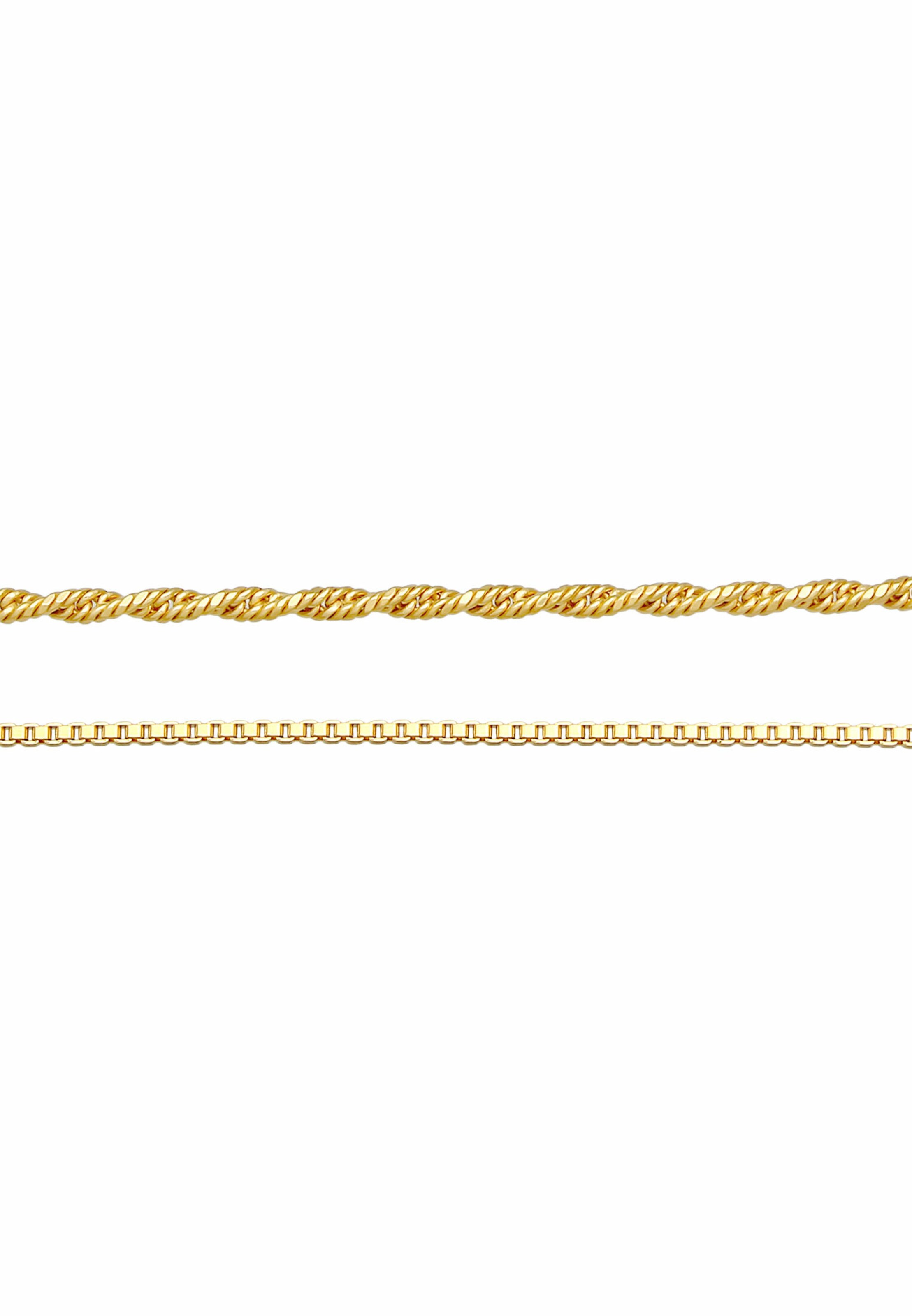 ELLI PREMIUM Sada šperkov - Zlatá