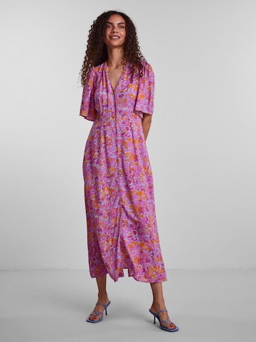 Y.A.S Sukienka koszulowa w kolorze fioletowy