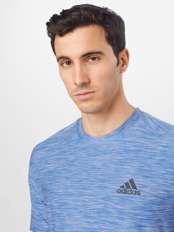 ADIDAS SPORTSWEAR Sportshirt 'Aeroready Designed To Move Stretch' in Blau