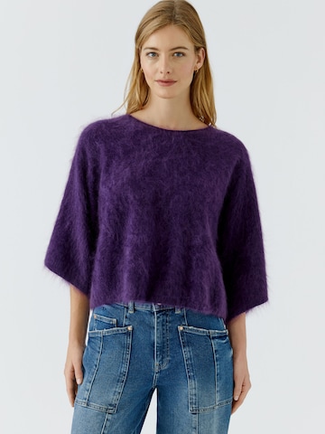 OUI Pullover in Lila: Vorderseite