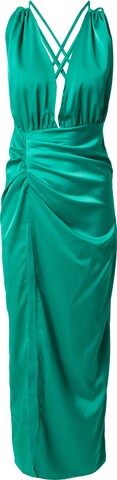 Misspap Βραδινό φόρεμα σε πράσινο: μπροστά