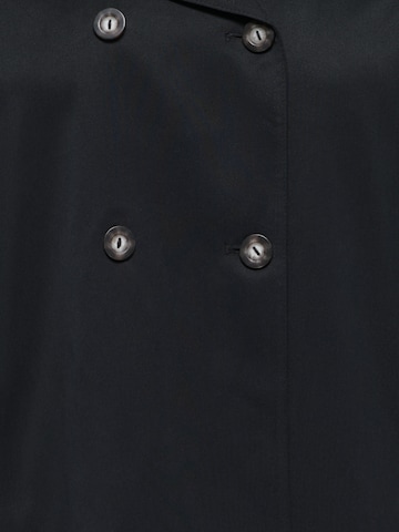 Palton de primăvară-toamnă 'CARHannah' de la ONLY Carmakoma pe negru