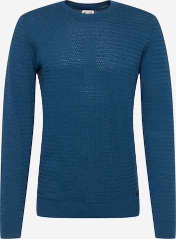 MUSTANG Pullover 'Emil' in Blau: front