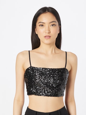 Nasty Gal Top in Black: front