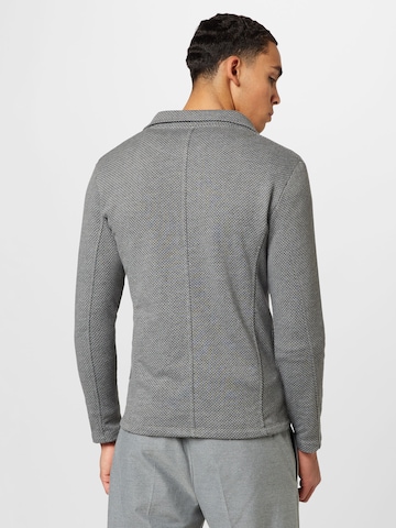 Key Largo - Ajuste regular Chaqueta saco 'CHARLES' en gris