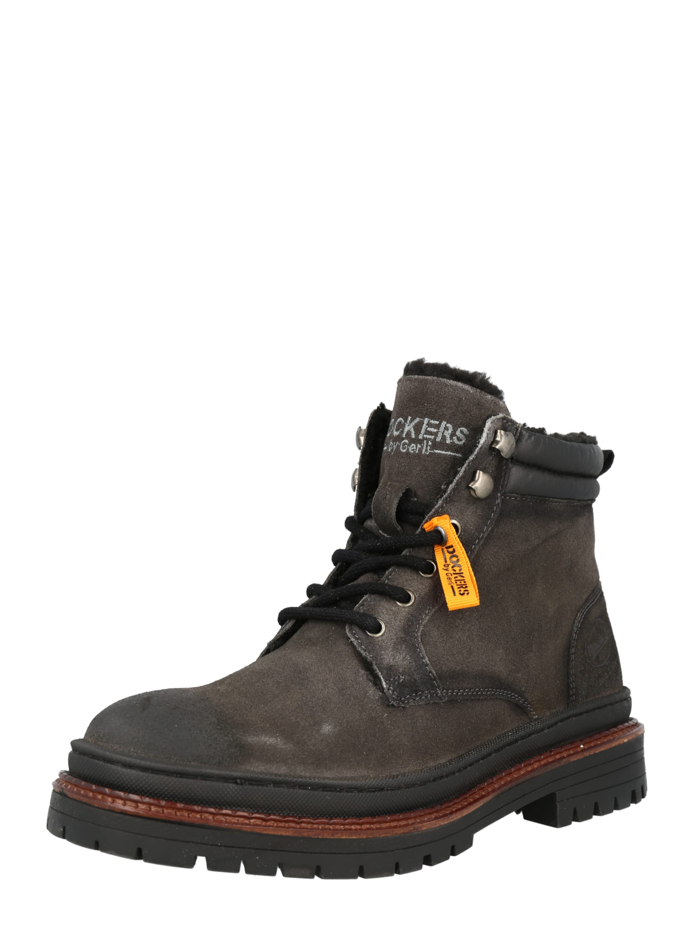 Dockers by Gerli - Botas com atacadores em cinzento: frente