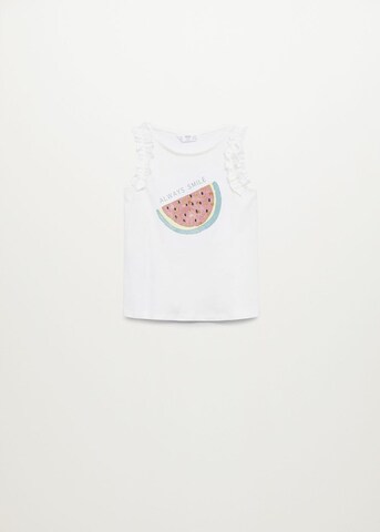 T-Shirt MANGO KIDS en blanc