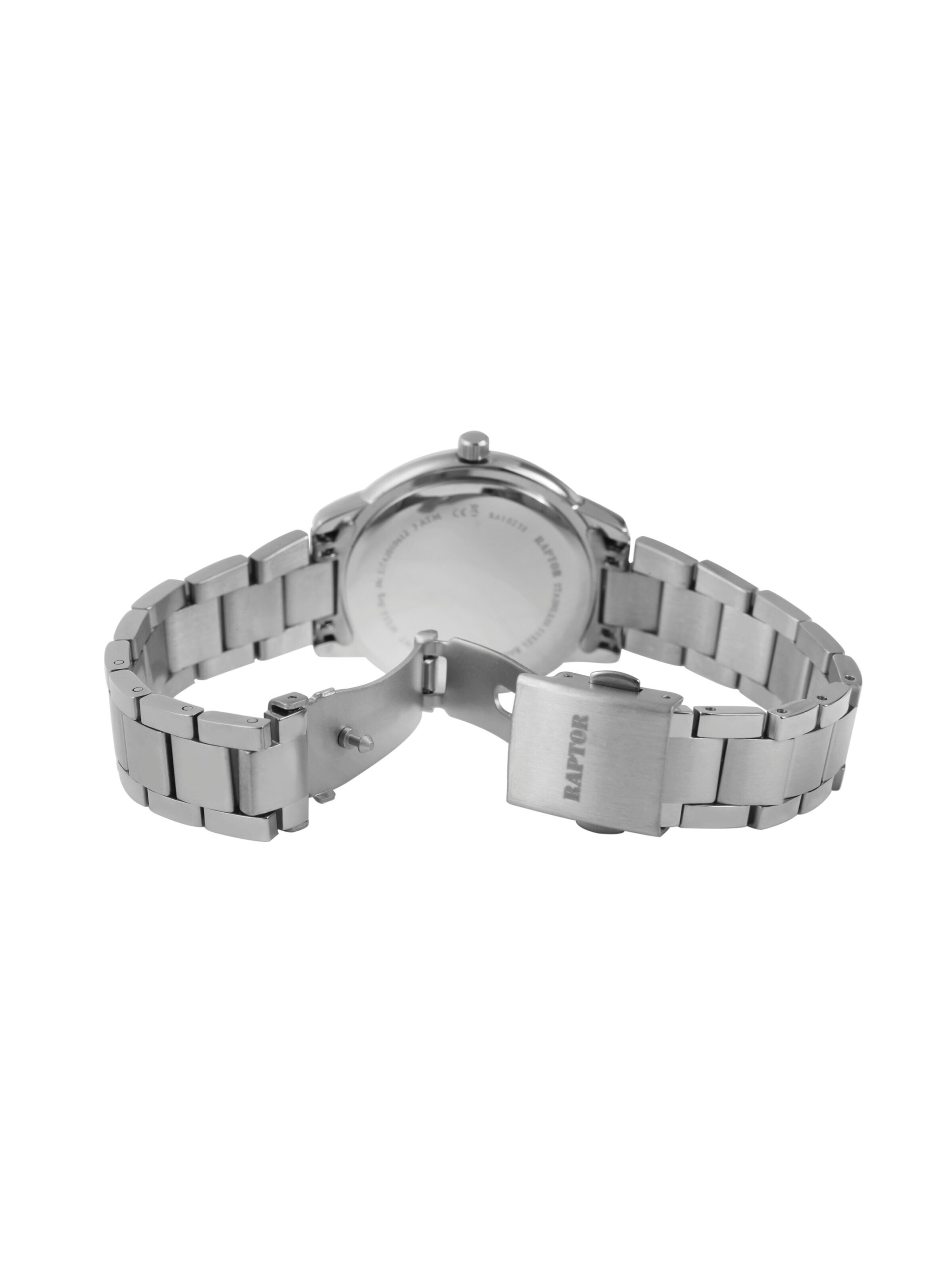 Raptor Analog Watch 'Gloriani, 3 ATM' in Silver