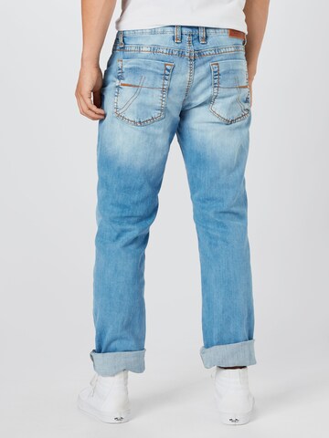 Regular Jeans 'Nico' de la CAMP DAVID pe albastru
