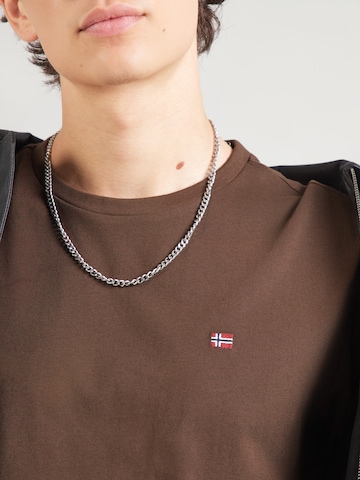 NAPAPIJRI - Camiseta 'SALIS' en marrón