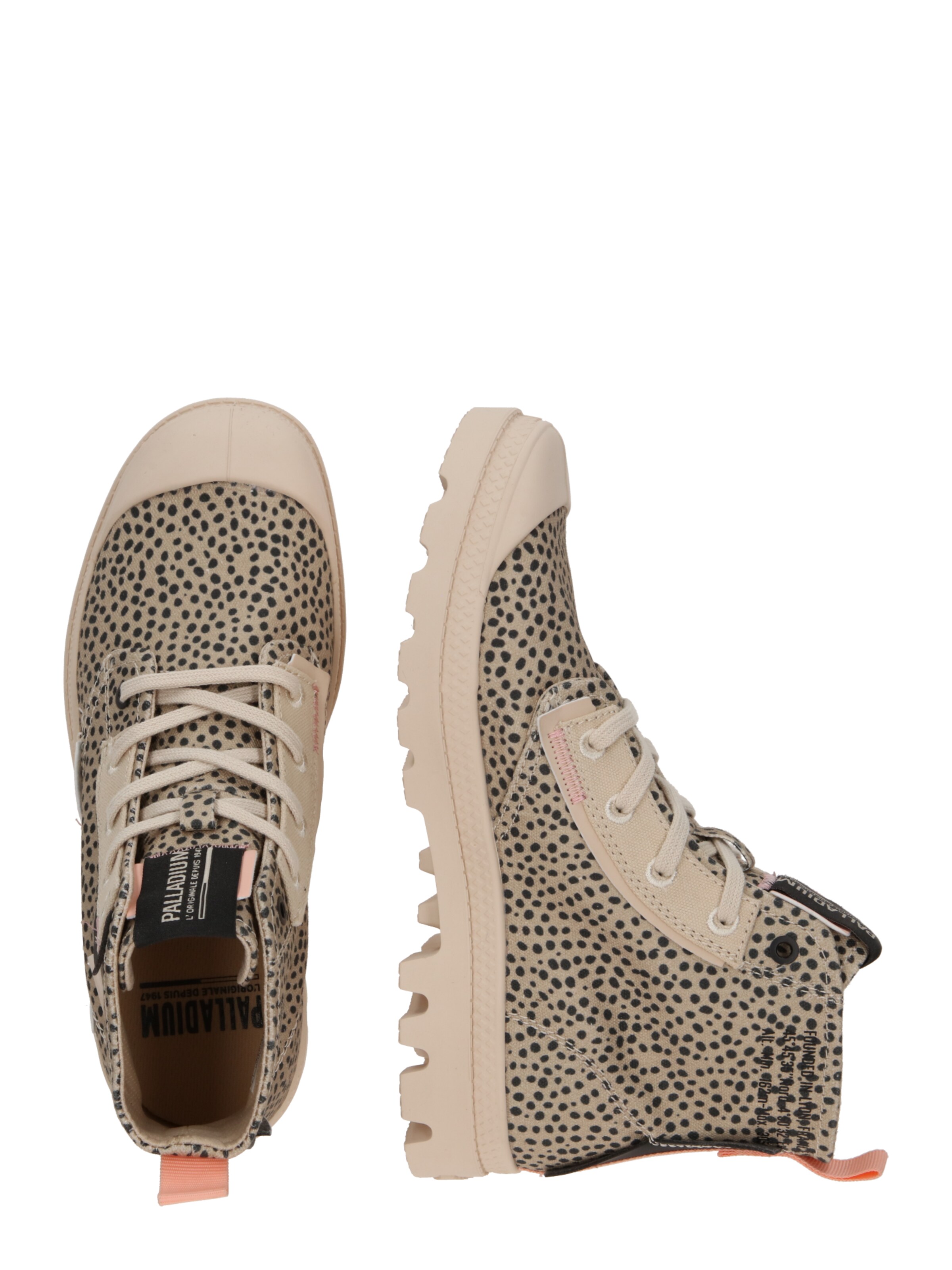 bēšs Palladium Sienamie zābaki 'PAMPA'