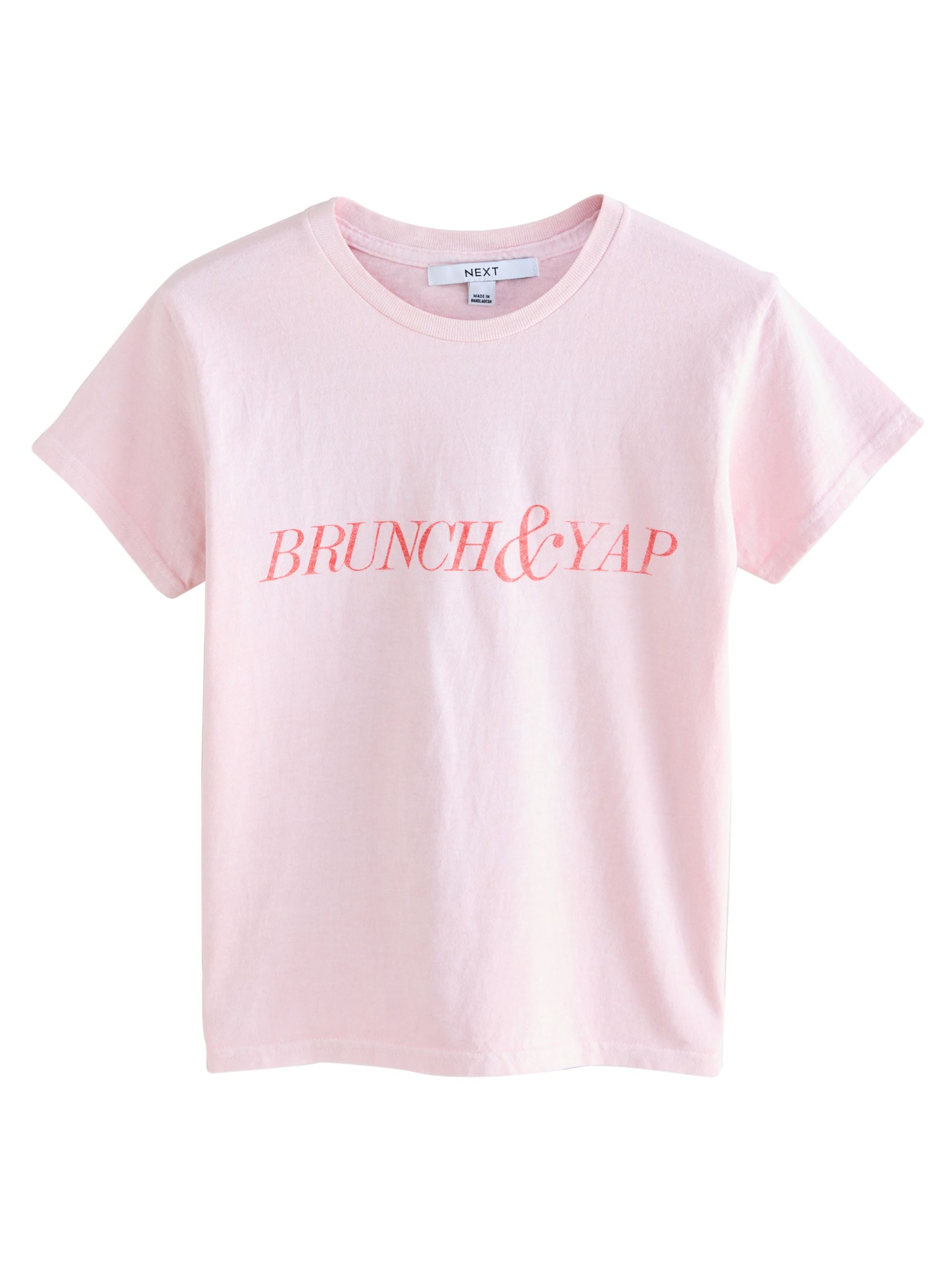 Next Тениска в розово: отпред