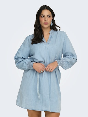 ONLY Carmakoma Klänning 'CARMETTA' i blå: framsida