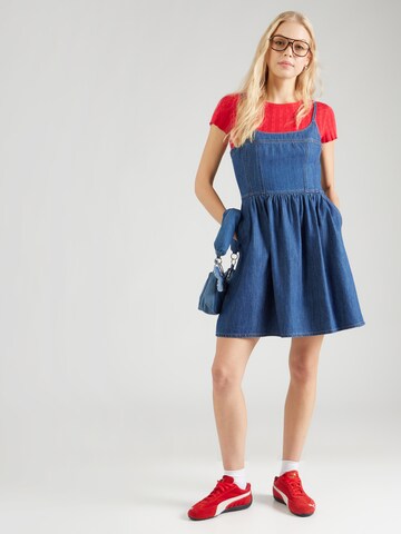 LEVI'S ® Платье 'Jadine Denim Dress' в Синий: спереди
