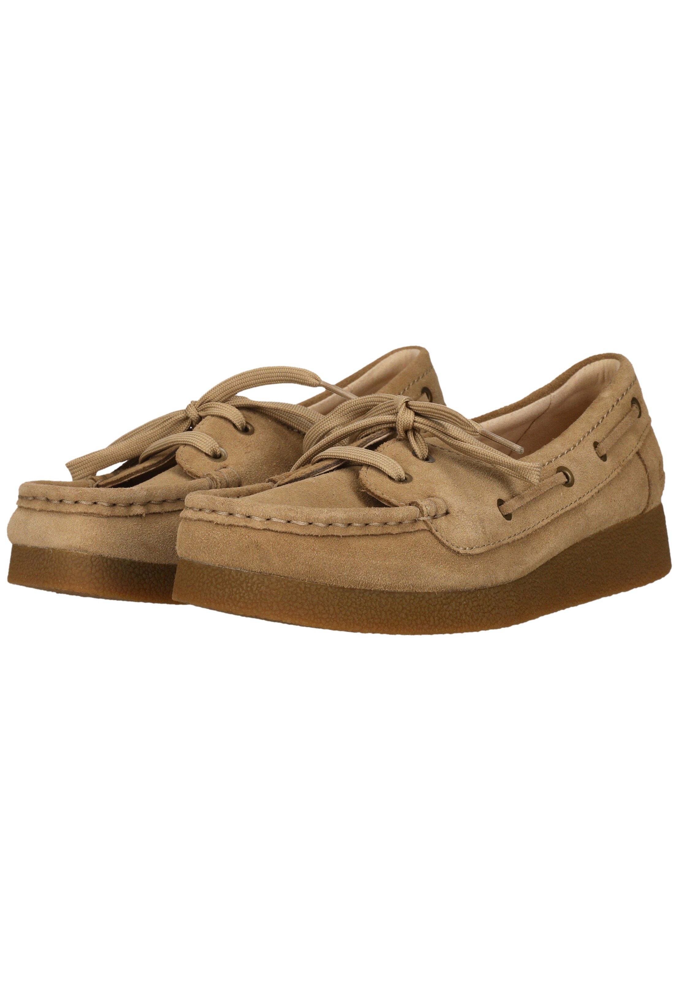 CLARKS Veterschoen 'Wallabee EVO Sea' in Bruin