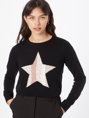 Dorothy Perkins Sweater in Black: front