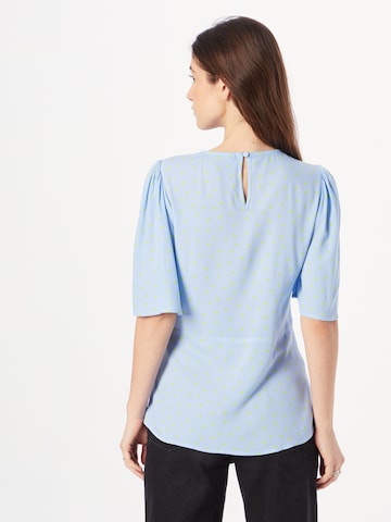CULTURE Bluzka 'Vilda' w kolorze niebieski