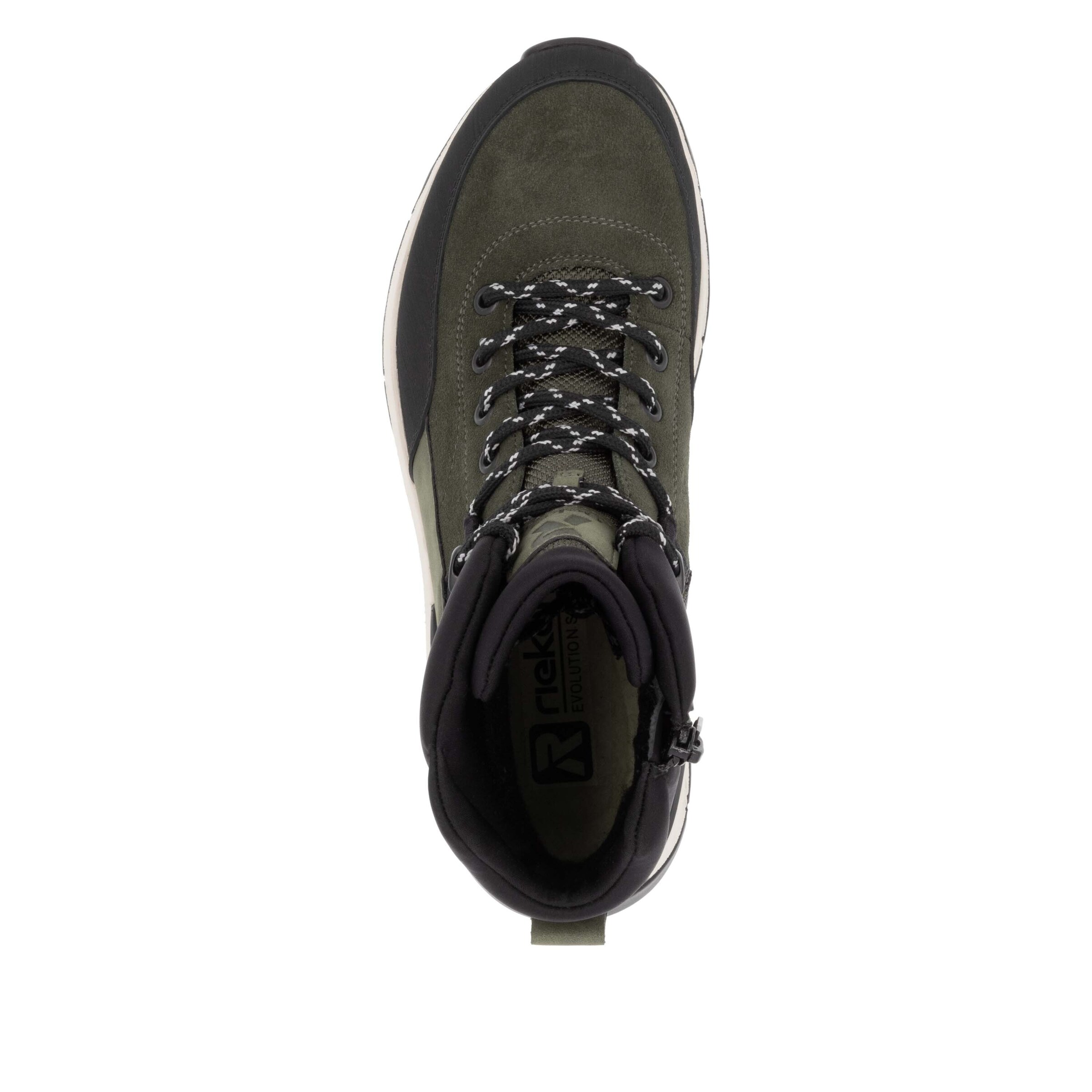 Bottines à lacets 'Evolution' Rieker Sport en vert
