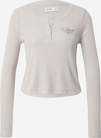 HOLLISTER Футболка в Коричневый: спереди