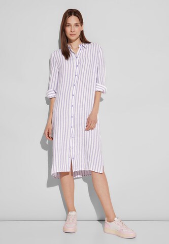 STREET ONE Shirt Dress in Purple