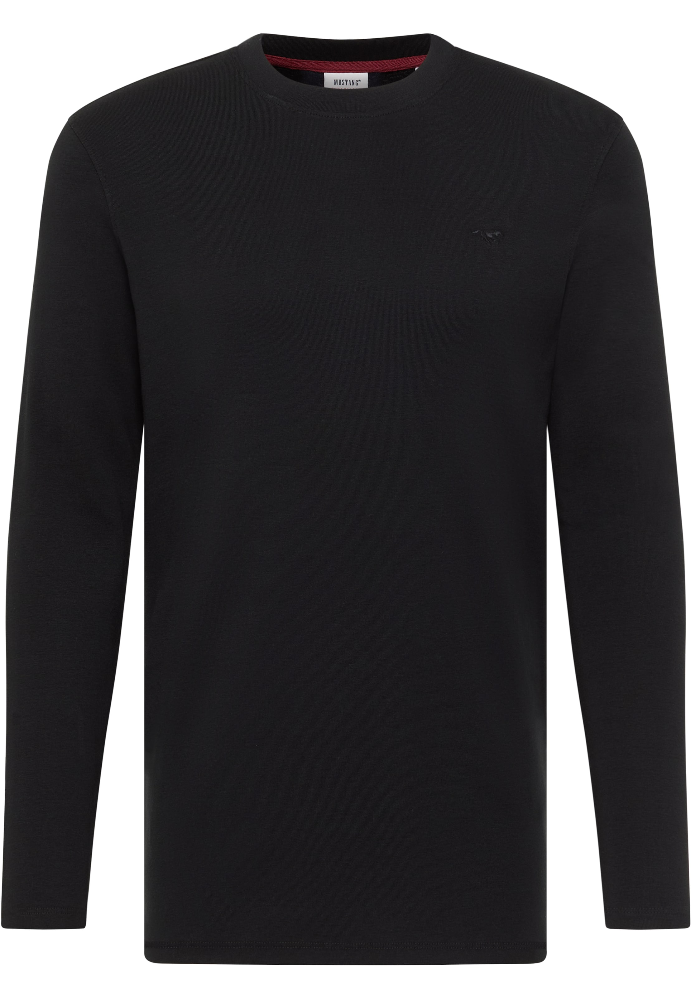 MUSTANG Shirt 'Style Arlington' in Schwarz: Vorderseite