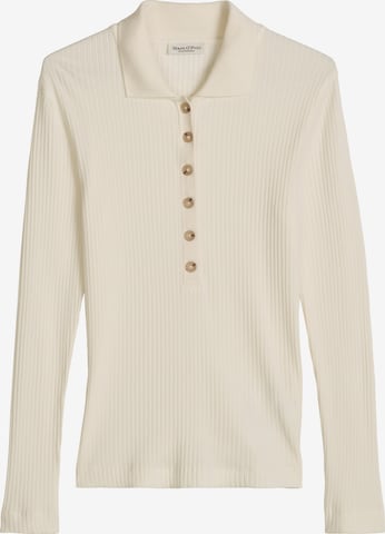 T-shirt Marc O'Polo en blanc : devant