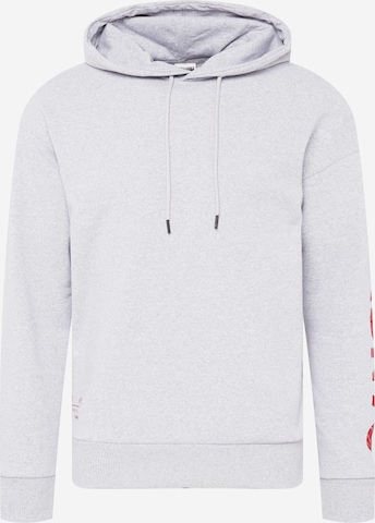 JACK & JONES Sweatshirt 'Mono' in Grey: front