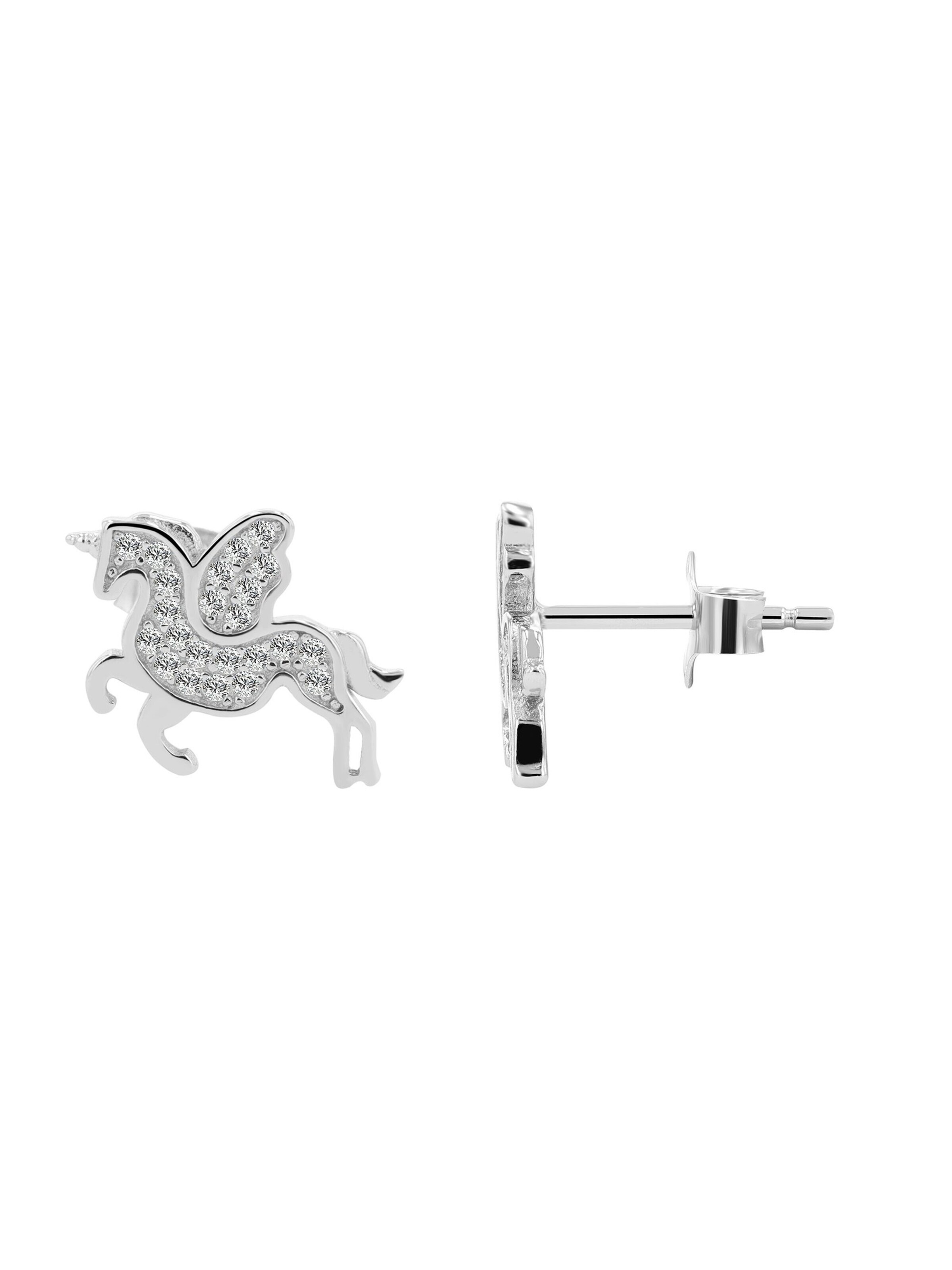 Akzent Earrings '"Sophi" aus 925 Sterlingsilber, hautverträglich' in Silver
