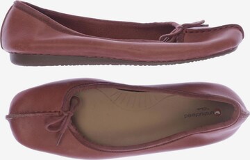 CLARKS Ballerina 40 in Rot: predná strana