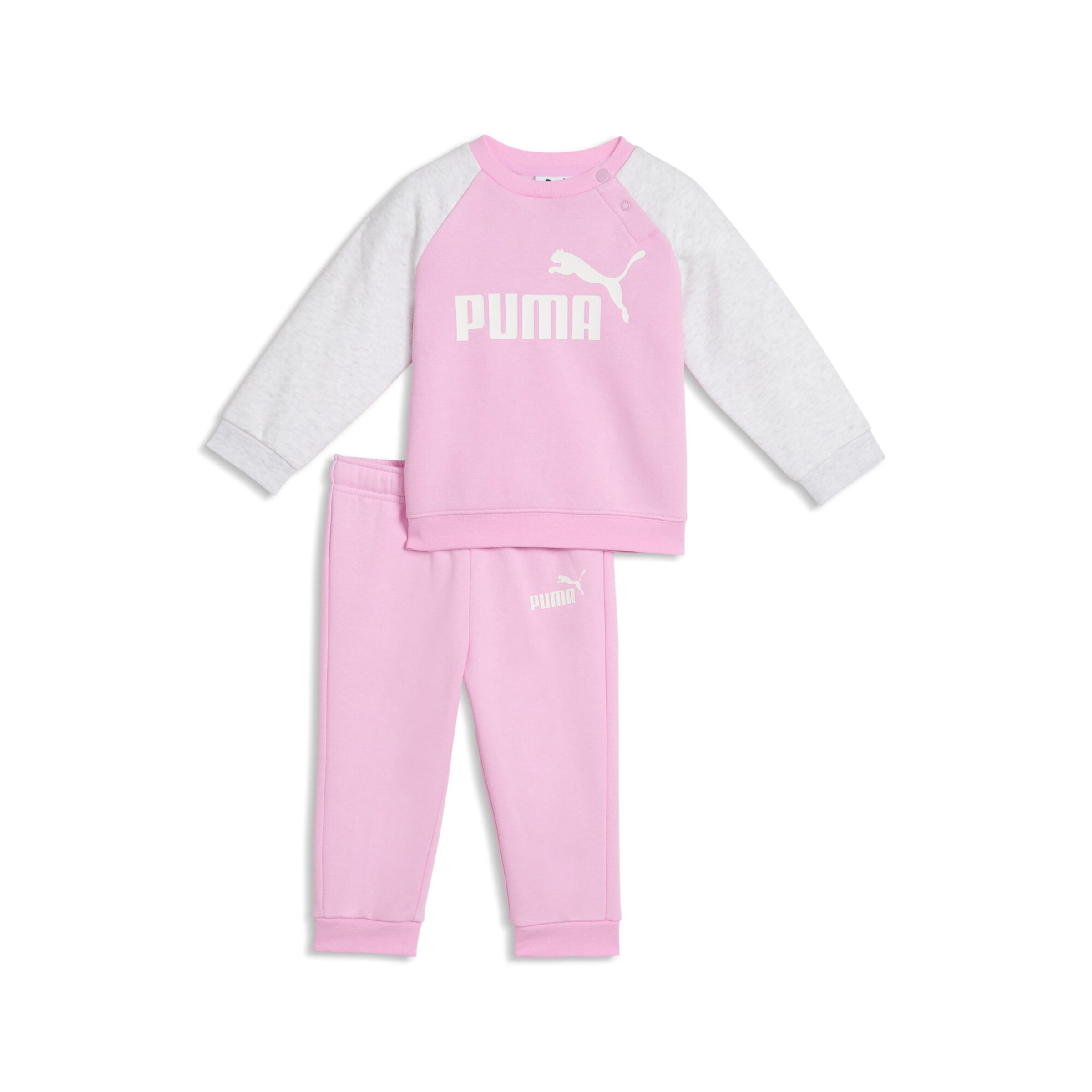 PUMA Sweatsuit 'Minicats Essentials' in Pink: front
