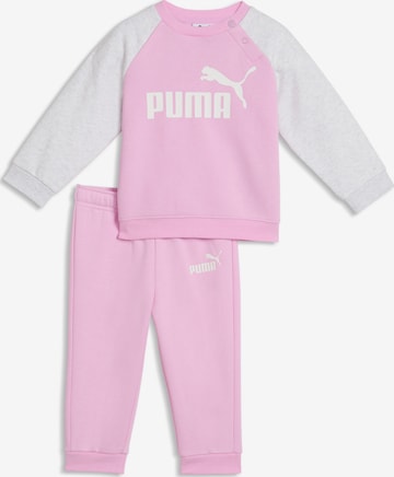 PUMA Sweatsuit 'Minicats Essentials' in Pink: front