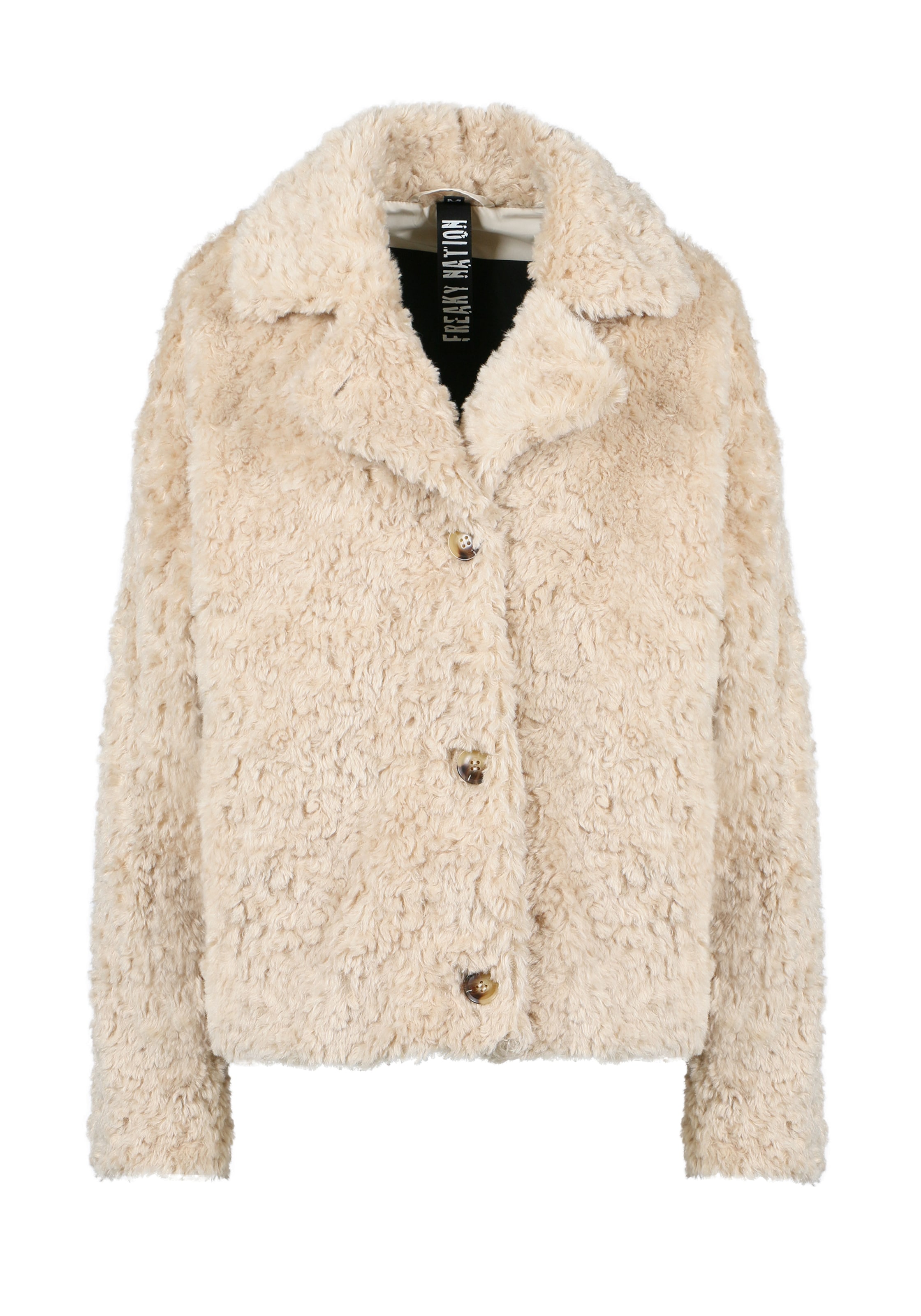 FREAKY NATION - Chaqueta de invierno ' Miss Soul-FN ' en marrón: frente