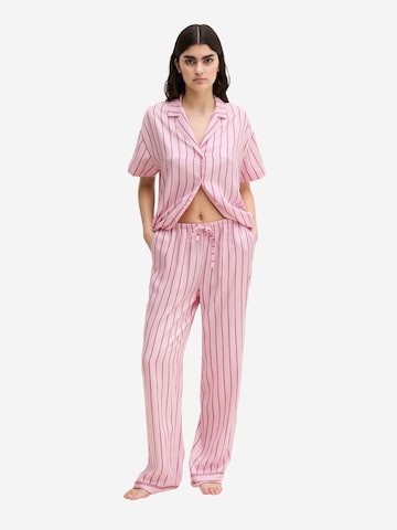 Marc O'Polo Pyjamahose ' Mix N Match ' in Pink: Vorderseite