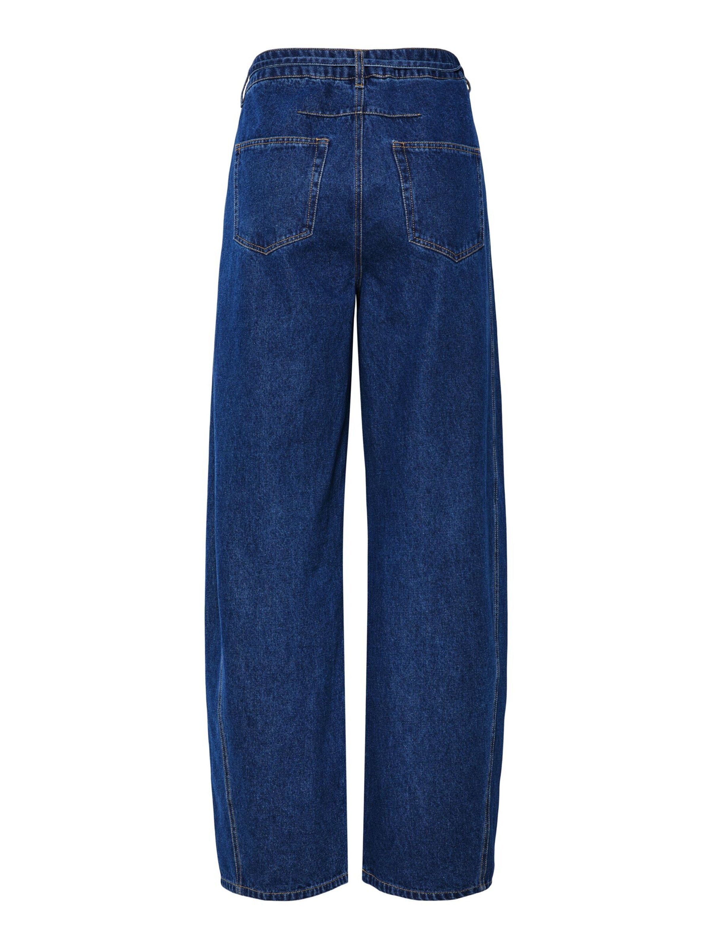 PIECES Baggy Jeans 'FENNA' in Blau