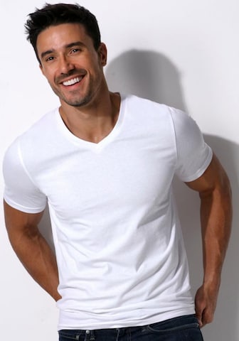 Bruno Banani Shirt in Grey: front