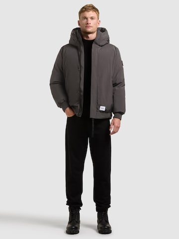 khujo Jacke 'Benson' in Grau