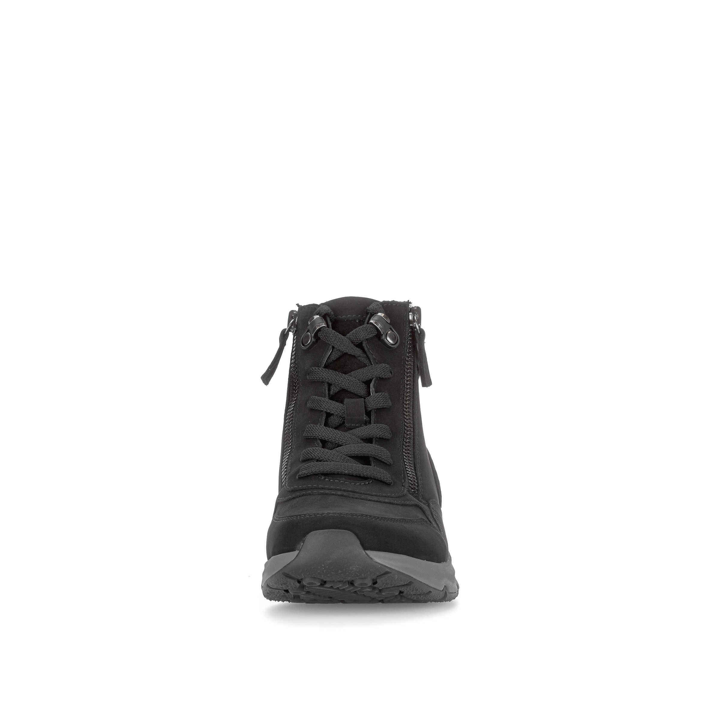 GABOR Lace-Up Ankle Boots in Black
